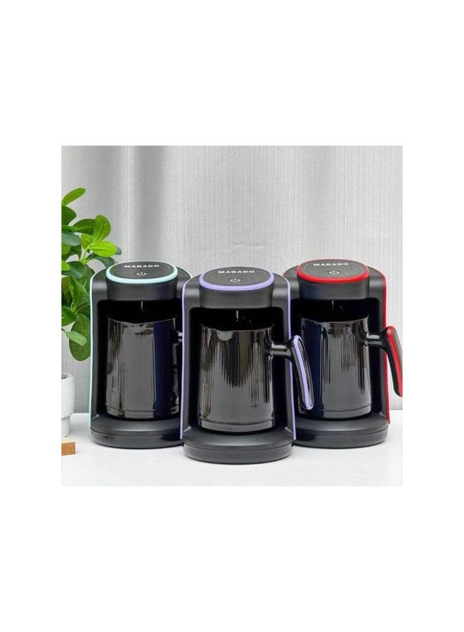 مارادو ماكينة تحضير القهوة التركية 4 اكواب من ماردو متعدد الالوان - Image 2